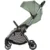Carucior pentru copii Chipolino Illusion basil, Pliere automata, Spatar reglabil, bara de protectie detasabila, Suport picioare reglabil, greutate suportata 22 kg