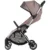 Carucior pentru copii Chipolino Illusion tiramisu, Pliere automata, Spatar reglabil, bara de protectie detasabila, Suport picioare reglabil, greutate suportata 22 kg