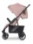 Carucior pentru copii, Euro-Cart Flex omologat pana la 22 kg, Langust Black Edition, cu cadru de aluminiu, roti cu suspensii, echipat cu husa de picioruse groasa, pelerina de ploaie si suport pentru biberon