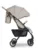 Carucior pentru copii Euro-Cart Volt Pro, omologat pana la 22 kg, Fossil Black Edition, ultracompact, pliabil cu o singura mana, spatar reglabil in 3 pozitii, roti cu suspensie
