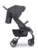 Carucior pentru copii, Euro-Cart Volt Pro, omologat pana la 22 kg, Iron Black Edition, ultracompact, pliabil cu o singura mana, spatar reglabil in 3 pozitii, roti cu suspensie