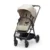 Carucior pentru copii Kinderkraft Newly Sand Beige, 4 in 1, transformabil, cadru din aluminiu, spatar reglabil, maner ajustabil