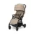 Carucior pentru copii Lorelli Quick Beige Warm autofold, spatar reglabil, suport reglabil pentru picioare, suspensii, greutate admisa 22 kg