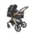 Carucior pentru copii Lorelli Viola Black Diamonds transformabil, cu suspensii, cadru din aluminiu, parte sport reversibila, bara frontala detasabila, multiple accesorii, greutate admisa 22 kg
