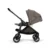 Carucior pentru copii Nuna SWIV Granite cu roti pivotante 360, spatar si maner parental reglabile, bara detasabila, husa de ploaie, suport pentru pahar si geanta de transport