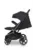 Carucior pentru copii gemeni, EasyGo Echo 2 in 1, omologat EN1888, Pliabil, cu Landouri textile, copertine independente reglabile si detasabile, suspensii, spatar reglabil, cu 2 huse de picioruse incluse, Ebony Black