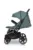 Carucior pentru copii gemeni, EasyGo Echo 2 in 1, omologat EN1888, Pliabil, cu Landouri textile, copertine independente reglabile si detasabile, suspensii, spatar reglabil, cu 2 huse de picioruse incluse, Sage Green