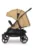 Carucior pentru gemeni 2 in 1, Euro Cart Doblo Camel, cu Landouri, pliabil, cu suspensii, spatar reglabil, copertina reglabila si accesorii incluse, greutate maxim admisa 22 kg