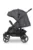 Carucior pentru gemeni 2 in 1 Euro Cart Doblo Iron, cu Landouri, pliabil, cu suspensii, spatar reglabil, copertina reglabila si accesorii incluse, greutate maxim admisa 22 kg