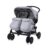 Carucior pentru gemeni, Lorelli Twin, Cool Grey