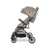 Carucior pentru nou-nascut Ribera tip troler dimensiuni compatibile avion Beige Warm