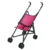 Carucior pentru papusi, Luna Toys, Baby Trolley Series, Roz, 26 x 48 x 52 cm