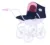 Carucior retro pentru papusi, Knorr Toys Classic, copertina reglabila, 80 x 31 x 71 cm, Navy Blue Rose Princess