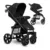 Carucior sport Annet plus de la nastere cu accesorii 0- 22 kg negru Lionelo