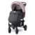 Carucior sport Daisy cu husa de picioare Black  Cameo Rose