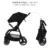 Carucior sport Kinderkraft Trig 3 onyx black