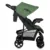 Carucior sport Lionelo Emma Plus Cu tavita, 2 Suporturi pentru pahar, Geanta accesorii, Standard de siguranta EN1888-1 verde