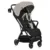 Carucior sport Lionelo Julie Air Bej, greutate redusa 7.5 kg, sustine 22 kg, 6 luni+, capotina impermeabila, protectie SPF 50+, include suport sticla, pliere compacta, conform cu EN1888-1 si EN1888-2