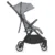 Carucior sport autofold Coccolle Melia, Cadru aluminiu anodizat, Copertina XXL cu protectie UV 50+, Garda la sol mare, Ramane in pozitie verticala dupa pliere, certificat pana la 22 kg, Greystone