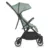 Carucior sport autofold Coccolle Melia, Cadru aluminiu anodizat, Copertina XXL cu protectie UV 50+, Garda la sol mare, Ramane in pozitie verticala dupa pliere, certificat pana la 22 kg, Mistletoe Green