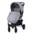 Carucior sport cu husa de picioare Lorelli Olivia, Cool Grey