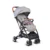 Carucior sport cu pliere compacta compatibil avion ,maner tip troller si accesorii incluse Paris Grey