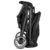 Carucior sport pentru copii ABC Design S One Circle Black, suport reglabil pentru picioare, pliere compacta, greutate admisa 22 kg