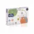 Carusel muzical pentru patut cu proiectie Happy Animals orange