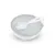 Castron cu lingurita si capac Akuku 250 ml alb