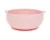 Castron din silicon KikkaBoo cu ventuza Whale Pink
