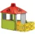 Casuta de gradina cu gard Dolu 132x158x104