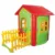 Casuta de gradina pentru copii Pilsan Magic House Green gardulet inclus, utilizare interiorexterior,plastic rezistent UV,design realist,usa si ferestre functionale, 112 x 172 x 131 cm