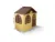 Casuta de joaca 0255012 BeigeBrown Small