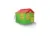 Casuta de joaca 025503 GreenRed Mid