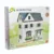 Casuta de papusi din lemn, Tender Leaf Toys, cu 6 camere si pardoseala decorativa