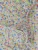 Cearceaf Mozaic patut bebelus 70×110 cm cu elastic din bumbac