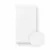 Cearceaf cu elastic Bocioland pentru patut din 100 bumbac jersey 120×60 cm 0 luni+ white