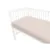 Cearceaf cu elastic MimiNu jerse 140×70 cm powder pink