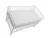 Cearceaf cu elastic alb 140×70 cm