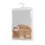 Cearceaf cu elastic din bambus 50×70 cm alb XKKO