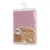 Cearceaf cu elastic din bambus 50×70 cm roz XKKO