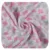 Cearceaf cu elastic din bambus 60×120 cm Pink Cross XKKO