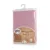 Cearceaf cu elastic din bambus 60×120 cm Roz XKKO