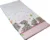 Cearceaf din bumbac cu elastic 120×60 cm Funny Elephants Pink