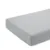 Cearceaf gri KidsDecor cu elastic din bumbac 70 x 120 cm