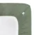 Cearceaf muselina organica, cu elastic, Little Amy, Verde, 90 x 180 cm