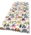 Cearsaf cu elastic pe colt 120×60 cm Elefanti maro