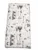 Cearsaf cu elastic pe colt 140×70 cm Corturi de indian gri