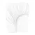 Cearsaf saltea 75×95 cm Childhome bumbac organic alb