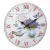 Ceas analog de perete din mdf design vintage la lavande